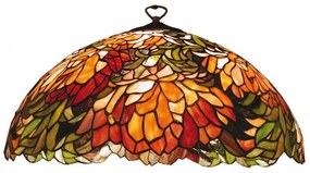 Kvetované tienidlo Tiffany Garden - Ø 50*24 cm