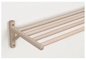 Závesná polica na topánky z dubového dreva v prírodnej farbe Milford - Rowico