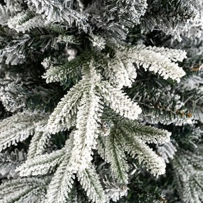 Vianočný zasnežený stromček so stojanom Cardiff, 120 cm, 120 cm