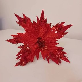 DECOLED Kvetina, 30 x 23 cm, červená