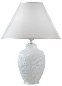 Kolarz A1340.70 - Stolná lampa CHIARA 1xE27/100W/230V biela pr. 30 cm KL0112