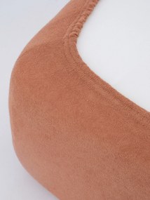 Froté plachta 140 × 200 cm - terakota