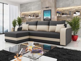 Rozkladacia pohovka Nyx (Lux 06 + Lux 01). Vlastná spoľahlivá doprava až k Vám domov. 1060549