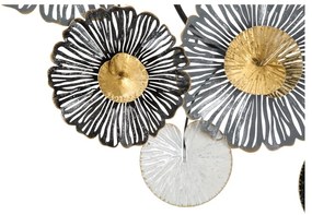 Nástenná kovová dekorácia Mauro Ferretti Troby, 143 × 64cm