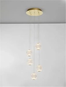 Luster na lanku Brillante 30 zlaté