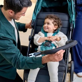 Lionelo - športový kočík MIRA smaragdovo zelený