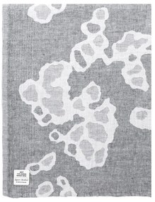 Ľanový uterák Saimaannorppa, bielo-sivý, Rozmery  48x70 cm