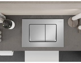 Mexen FENIX 10 - splachovacie tlačidlo pre Mexen modul FENIX XS, chróm matný, 601002