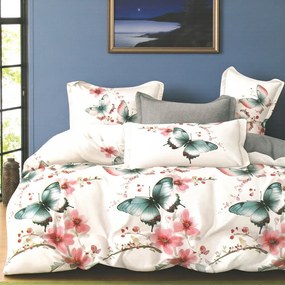 Bavlnené obliečky Homa TELIAN BUTTERFLY 7-dielna sada 140x200 cm