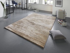 ELLE Decor koberce AKCE: 160x230 cm Kusový koberec Arty 103575 Brown/Cream z kolekce Elle - 160x230 cm