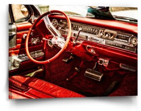 Sablio Obraz Interiér automobilu - 90x60 cm