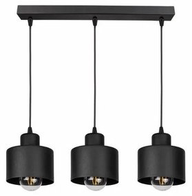 Luster na lanku BODO 3xE27/60W/230V