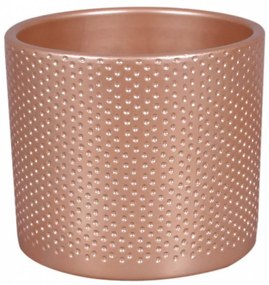 Obal na kvetináč Zeus Dots 17 cm ružový