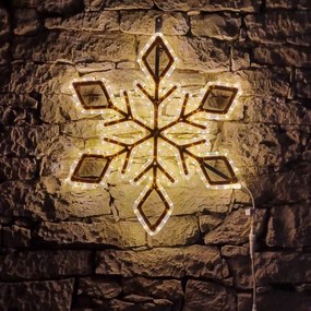 DECOLED LED svetelné vločky IX, sada pre VO 3D tlač, 72 cm, teplá biela