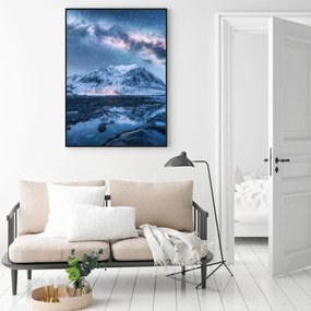 Plagát - Hora pod hviezdnou oblohou (A4)