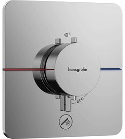 HANSGROHE ShowerSelect Comfort Q termostat pod omietku pre 1 spotrebič a ďalší výtok, chróm, 15589000