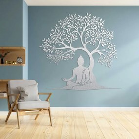 Drevená dekorácia Budha a strom života | SENTOP PR0546
