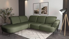 XXXLutz ROHOVÁ SEDAČKA, textil, olivovozelená Sit & More - Sedačky - 000144013296