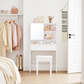 Toaletný stolík FREYA biela