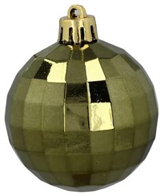 Vianočné gule 35ks Olive