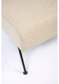 Krémové kreslo Bowie – Zuiver