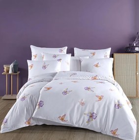 Saténové obliečky Flutter 140x200/70x90 cm