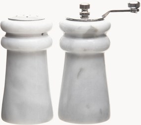 Mramorová súprava na soľ a korenie Salerno, 2 ks