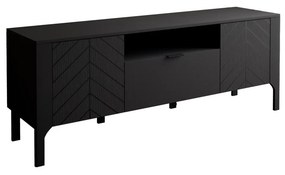 TV skrinka SIENA 160cm čierna