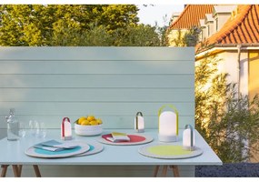 Biela LED stmievateľná stolová lampa (výška 15 cm) Uri – Remember