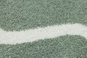 Koberec Lima M180A zelený / krémový