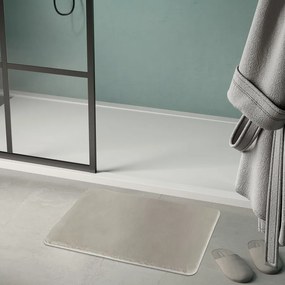 Gedy FUZZY kúpeľňová predložka, 50x80cm, 100% polyester, protišmyk, tortora 96FY508066