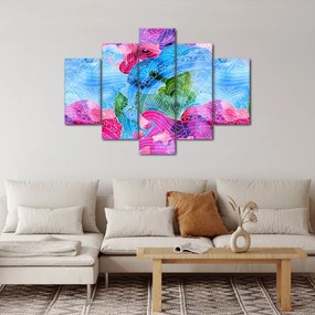 Obraz - Farebné vlny (150x105 cm)