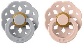 BIBS Boheme cumlíky, kaučuk 2ks - veľkosť 2 - Cloud Blush
