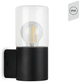 Briloner 320505TF - Vonkajšie nástenné svietidlo 1xE27/12W/230V IP44 čierna