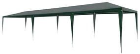 vidaXL Párty stan 3x9 m, PE, zelený