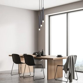 Rabalux 72358 - Luster na lanku RAMIRA 3xG9/5W/230V čierna