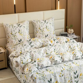 Obliečky z mikrovlákna CITRUS GARDEN biele Rozmer obliečky: 70 x 90 cm | 140 x 220 cm