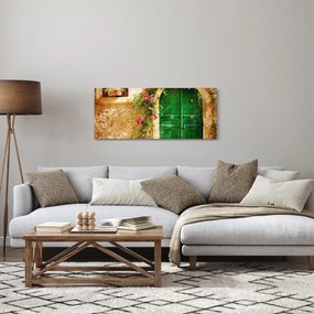 Obraz starých dverí (120x50 cm)