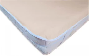 Nepremokavý chránič na matrac 100% bavlna biela káva 70x140 cm