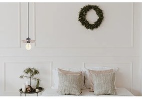 Luster na lanku FALCO 1xE27/60W/230V pr. 20 cm béžová