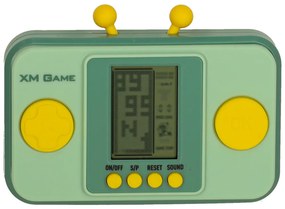 KIK Prenosná retro arkádová konzola zelená