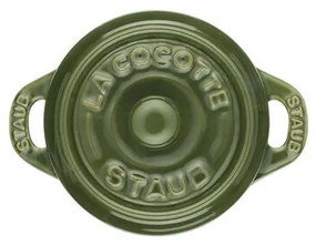 Staub Cocotte Mini keramický plech na pečenie 10 cm/0,2 l, bazalka, 40510-787