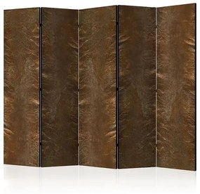 Paraván - Copper Chic II [Room Dividers] Veľkosť: 225x172, Verzia: Jednostranný