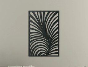 drevko Moderný obraz List Rozmer obrazu: 44,5 x 29,5 cm, Farba dekorácie: Čierna