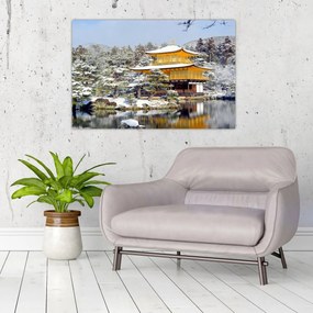 Obraz - Kinkakudži, Japonsko (90x60 cm)