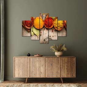 Obraz - Korenie na dreve (150x105 cm)
