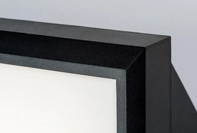 RABALUX 7282 Rapla exteriérové nástenné svietidlo LED 12W/1000lm 4000K IP54 čierna, biela