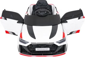 Elektrické autíčko Audi RS6 Avant GT biele