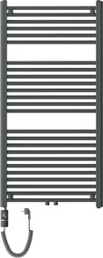 Mexen Mars, elektrické vykurovacie teleso 1200 x 600 mm, 600 W, antracitová, W110-1200-600-2600-66
