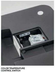 Redo 90288 - LED Vonkajšie svietidlo ISOLA LED/24W/230V 3000/4000/6500K IP54